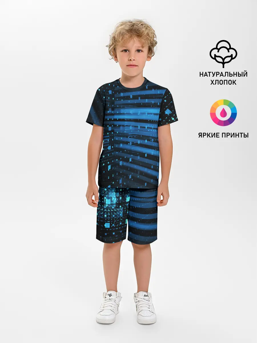 Детская пижама с шортами / ABSTRACT