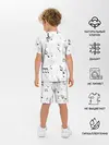 Детская пижама с шортами / ноты