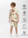 Детская пижама с шортами / Цветы