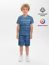 Детская пижама с шортами / Texture. Denim