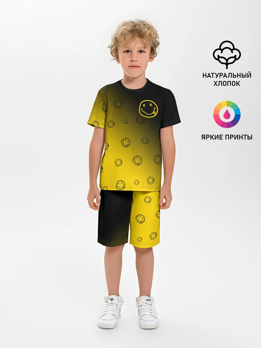 Детская пижама с шортами / NIRVANA / НИРВАНА