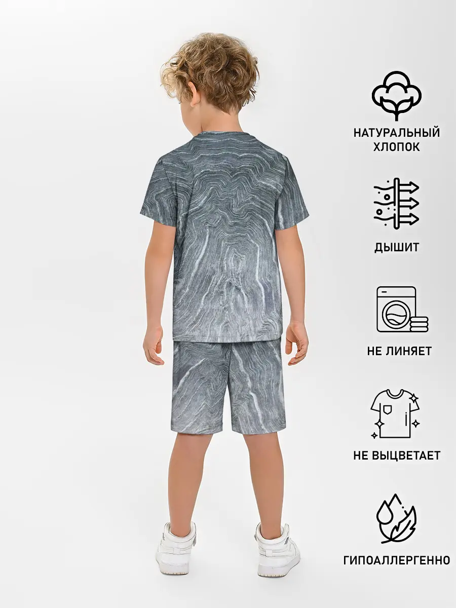 Детская пижама с шортами / Negative Waves