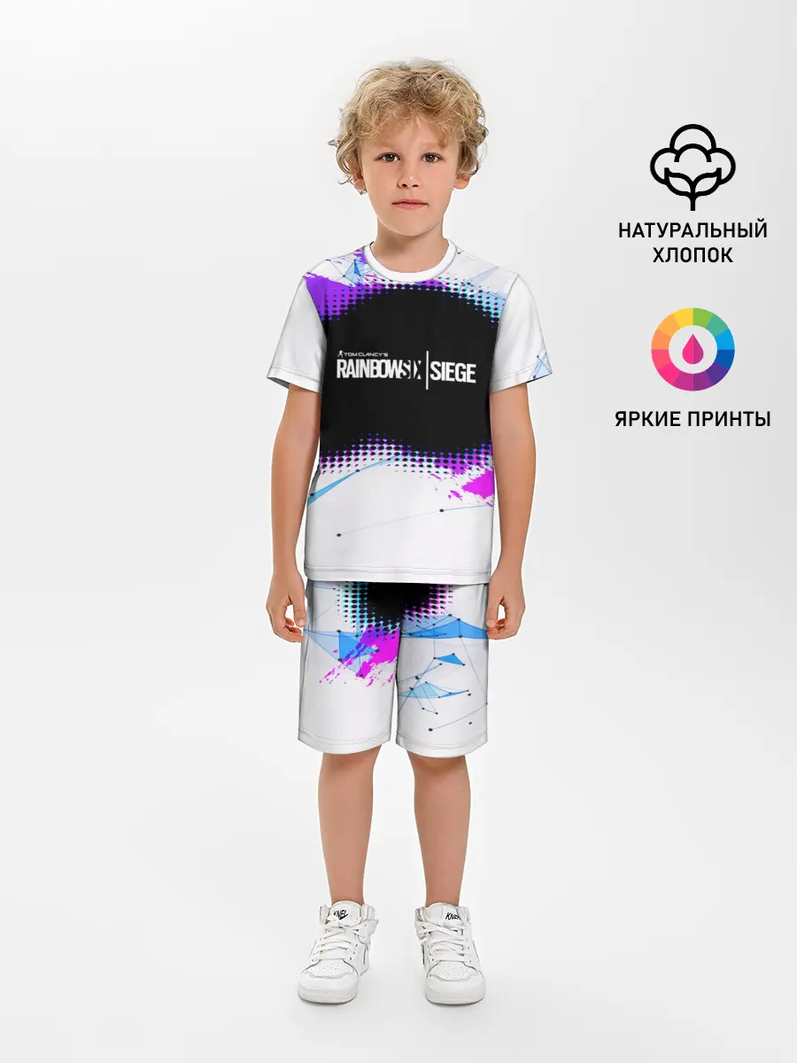 Детская пижама с шортами / Rainbow Six Siege