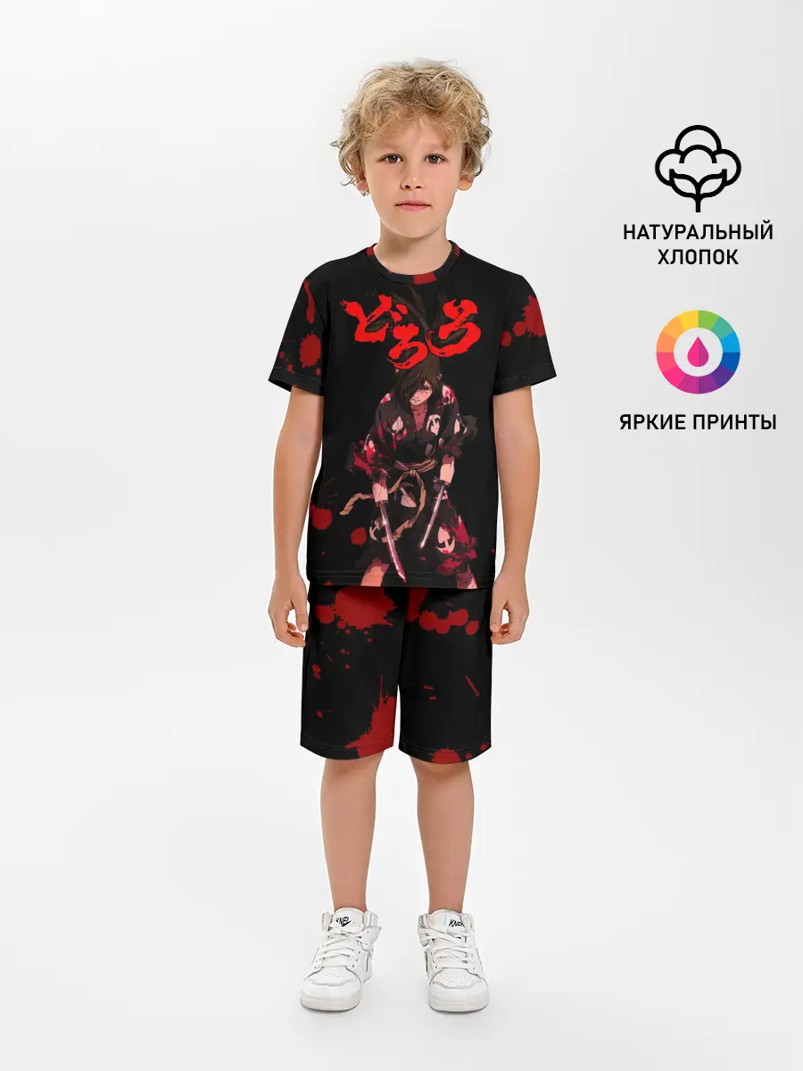 Детская пижама с шортами / Дороро