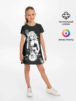 Детское платье / Девушка с гитарой
