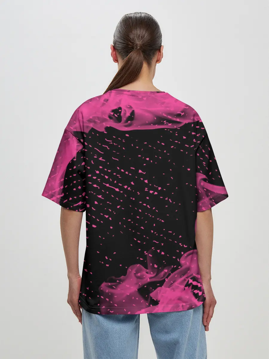 Женская футболка оверсайз / Свободу Лелушу - Пламя