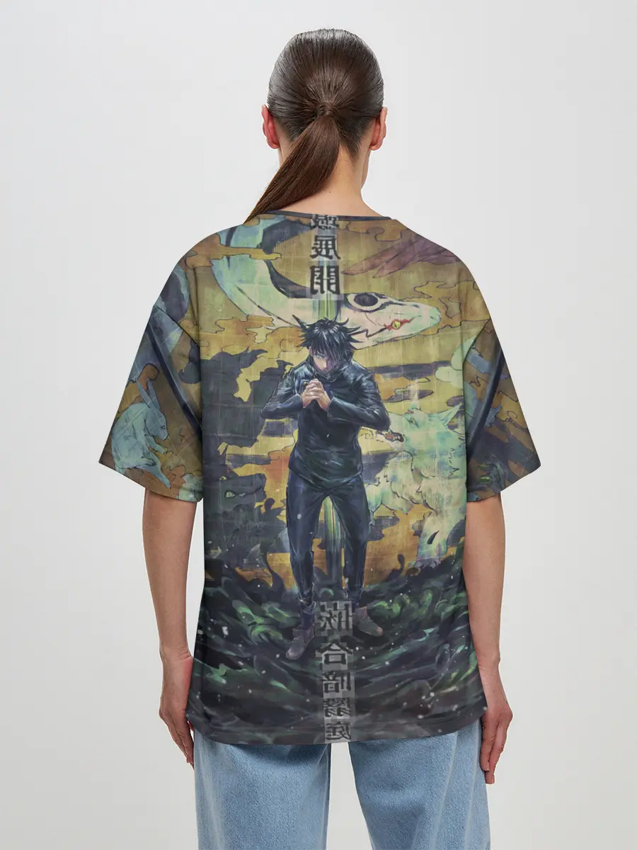 Женская футболка оверсайз / Anime art