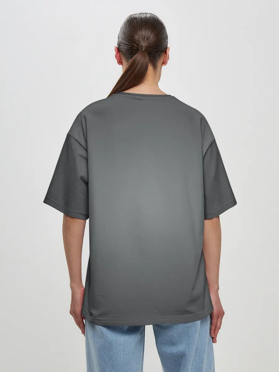 Женская футболка оверсайз / Love, Death and Robots | K-VRC