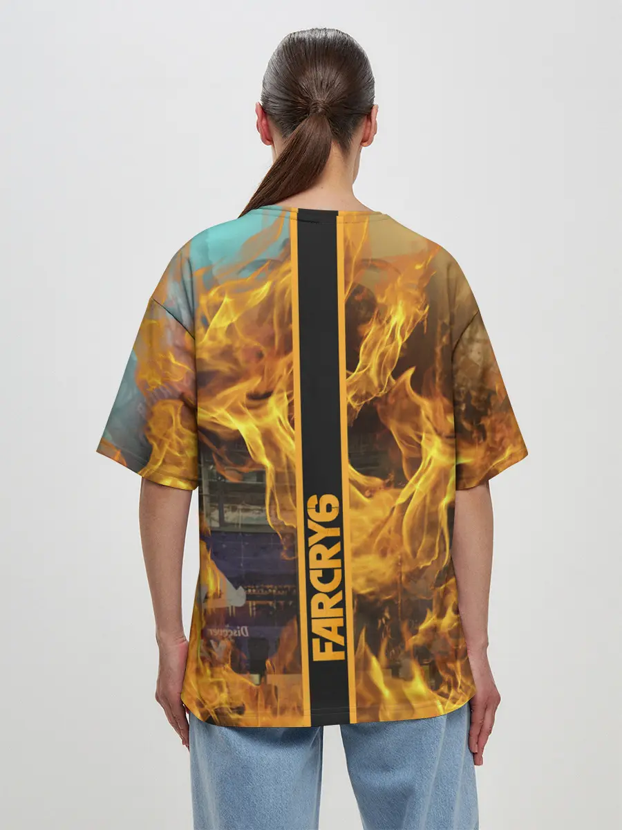 Женская футболка оверсайз / Far Cry 6