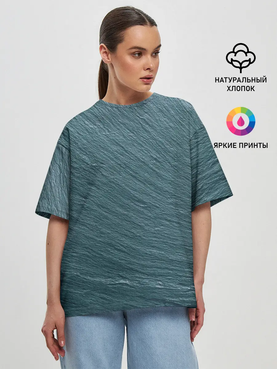 Женская футболка оверсайз / Endless Sea