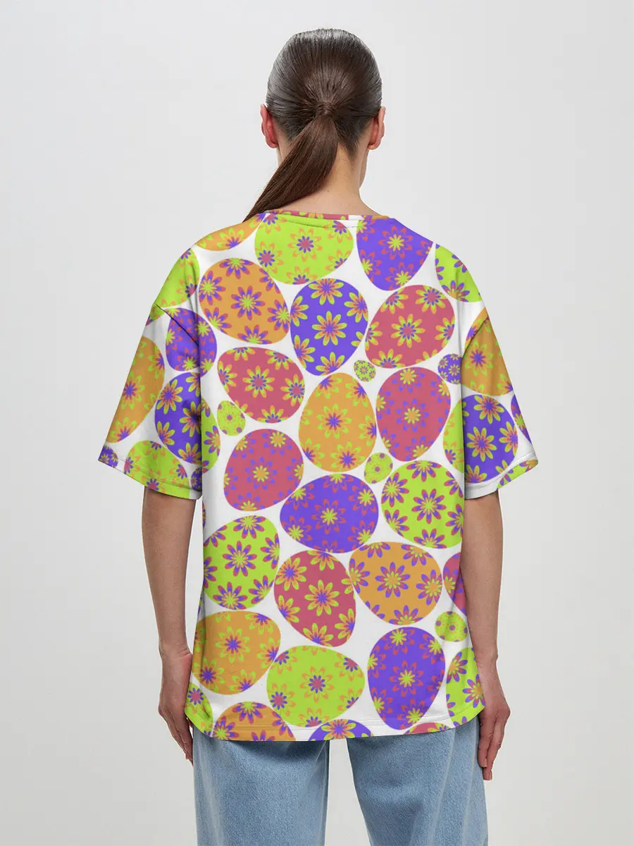 Женская футболка оверсайз / Пасха