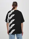 Женская футболка оверсайз / AVICII ГЕОМЕТРИЯ