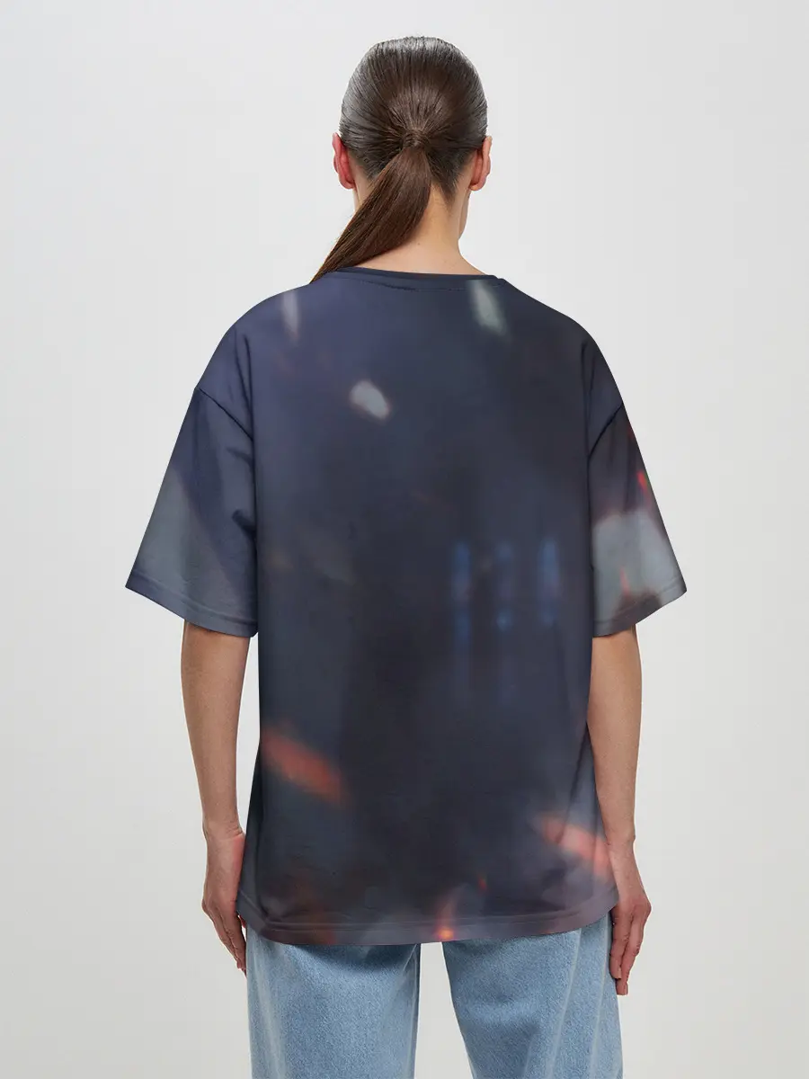 Женская футболка оверсайз / Free fire