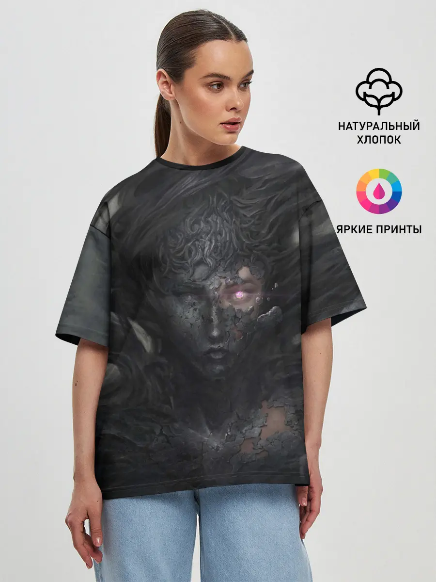 Женская футболка оверсайз / Возрождение