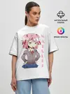 Женская футболка оверсайз / Doki Doki NATSUKI