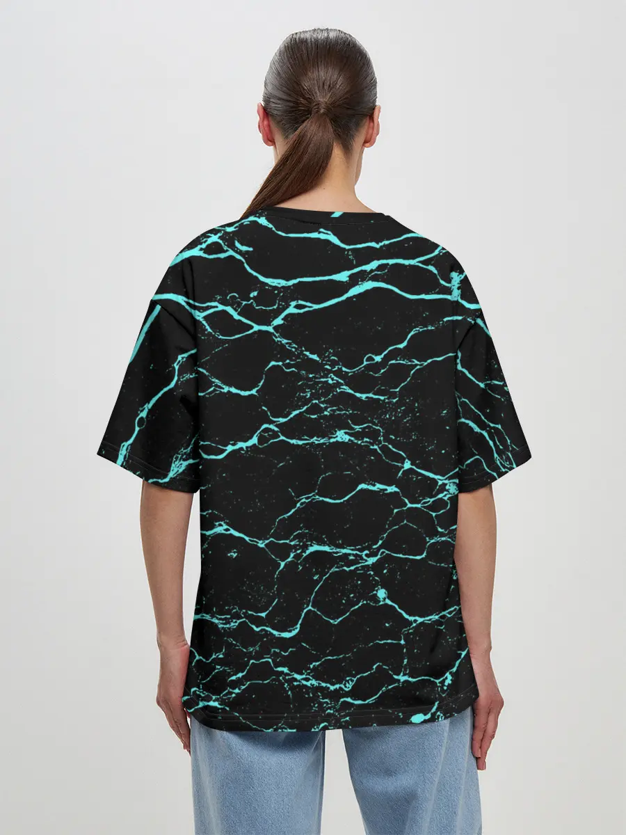 Женская футболка оверсайз / Жертвоприношение Исаака