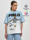Женская футболка оверсайз / Андреа Пирло