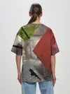 Женская футболка оверсайз / Art Abstraction