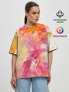 Женская футболка оверсайз / Яркая | Bright colors