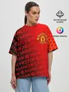 Женская футболка оверсайз / МАНЧЕСТЕР / MANCHESTER UNITED