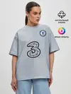 Женская футболка оверсайз / FC Chelsea | Goalkeeper Stadium