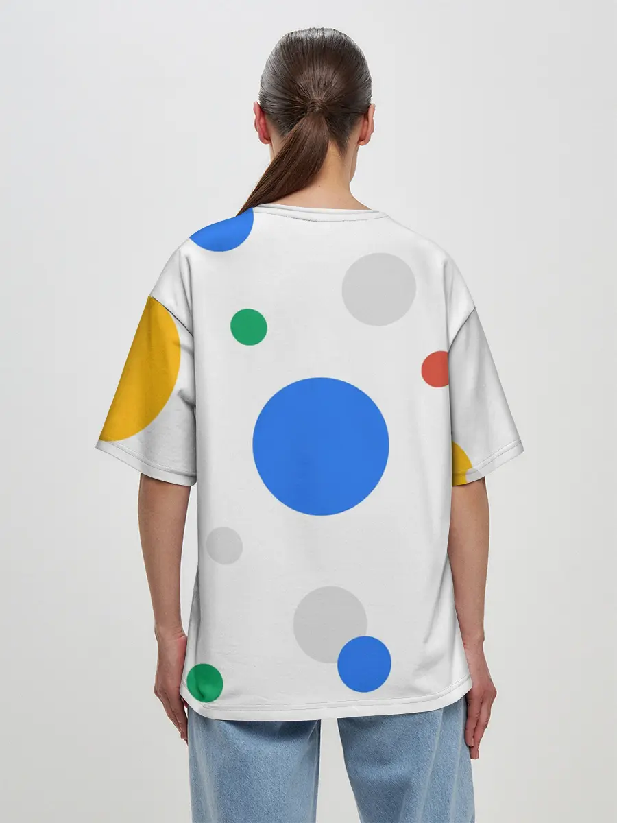 Женская футболка оверсайз / Не будь злом