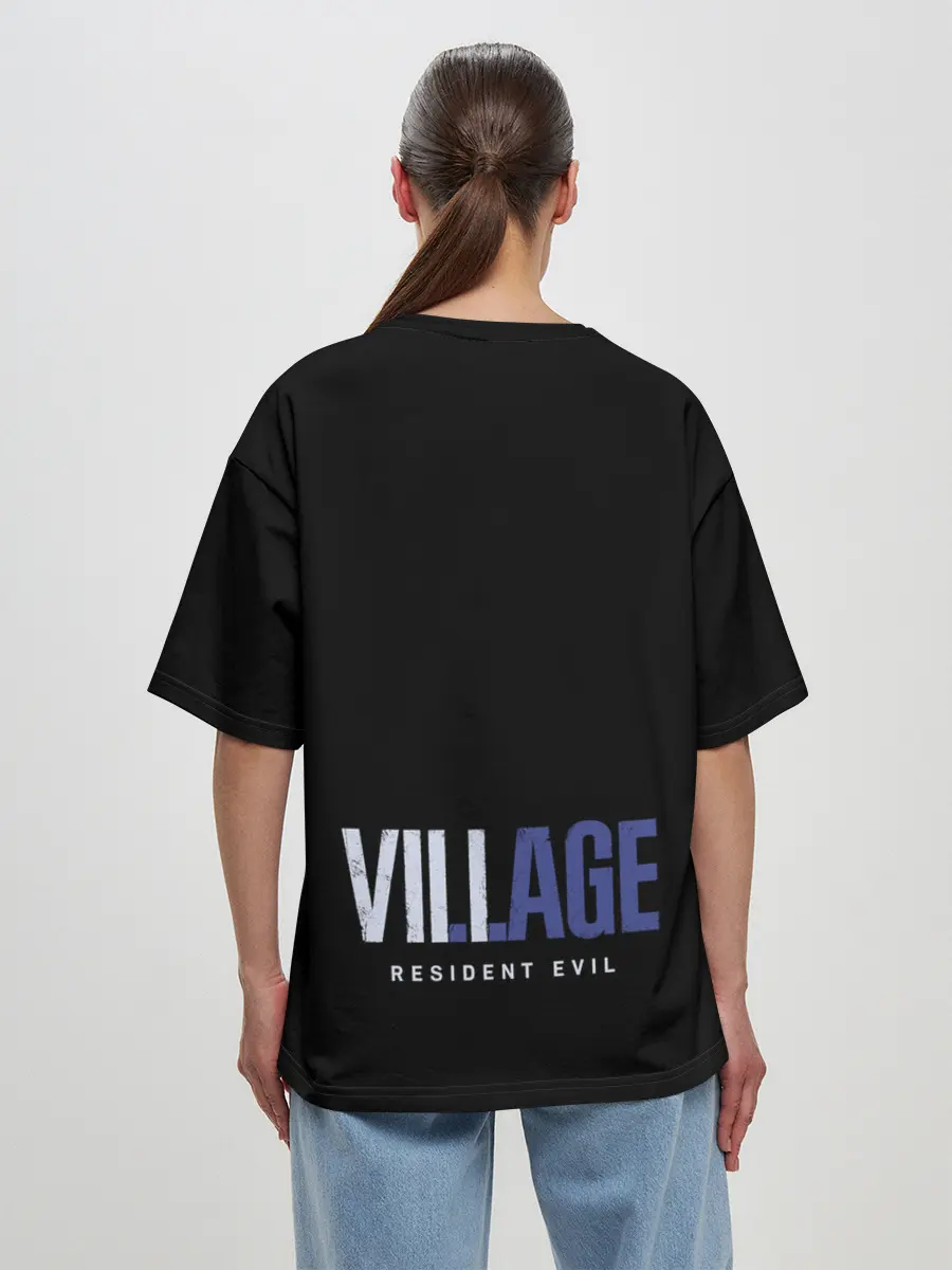 Женская футболка оверсайз / Димитреску с дочерью