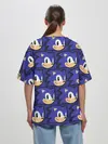 Женская футболка оверсайз / Sonic pattern