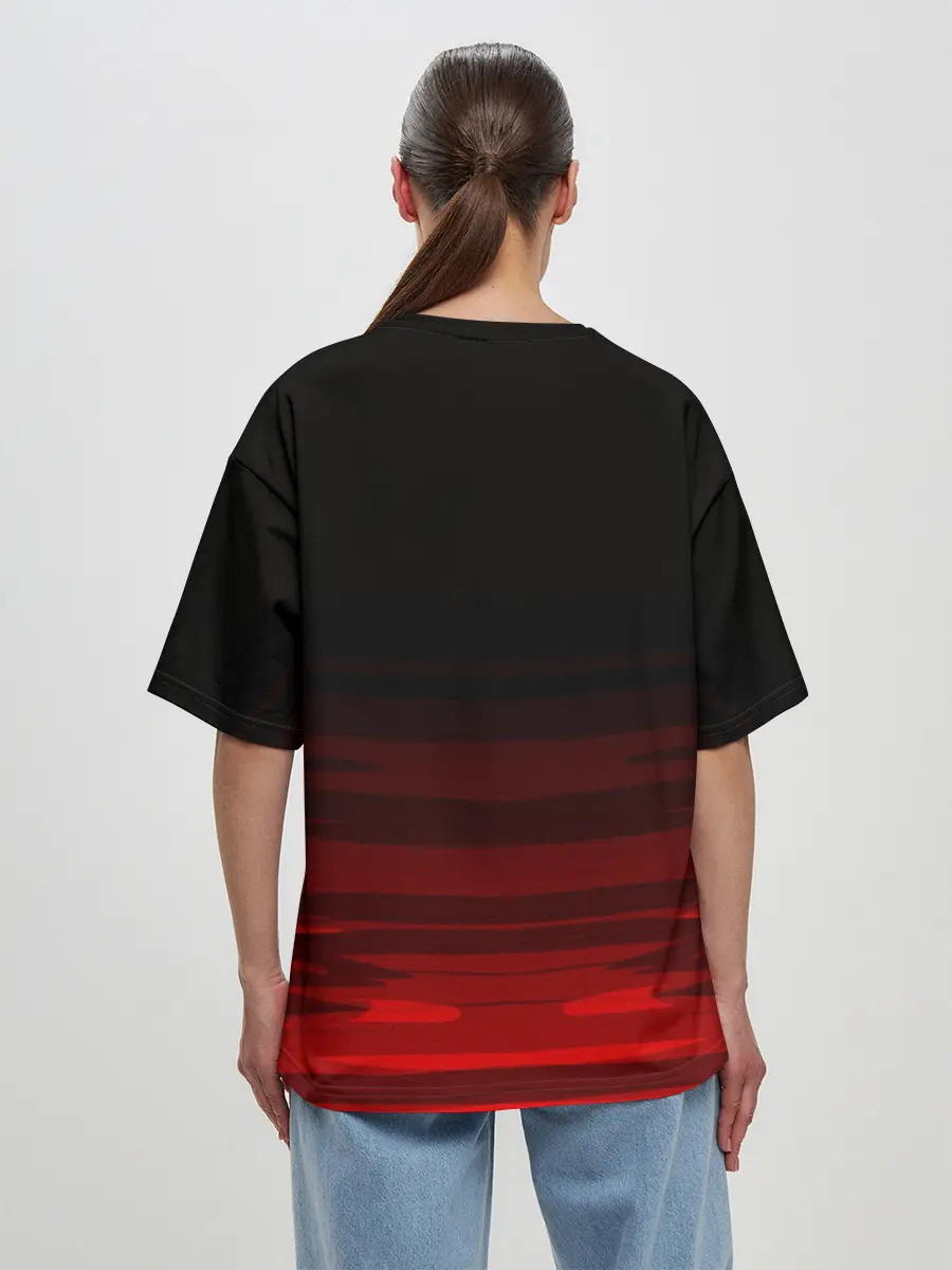 Женская футболка оверсайз / Hades