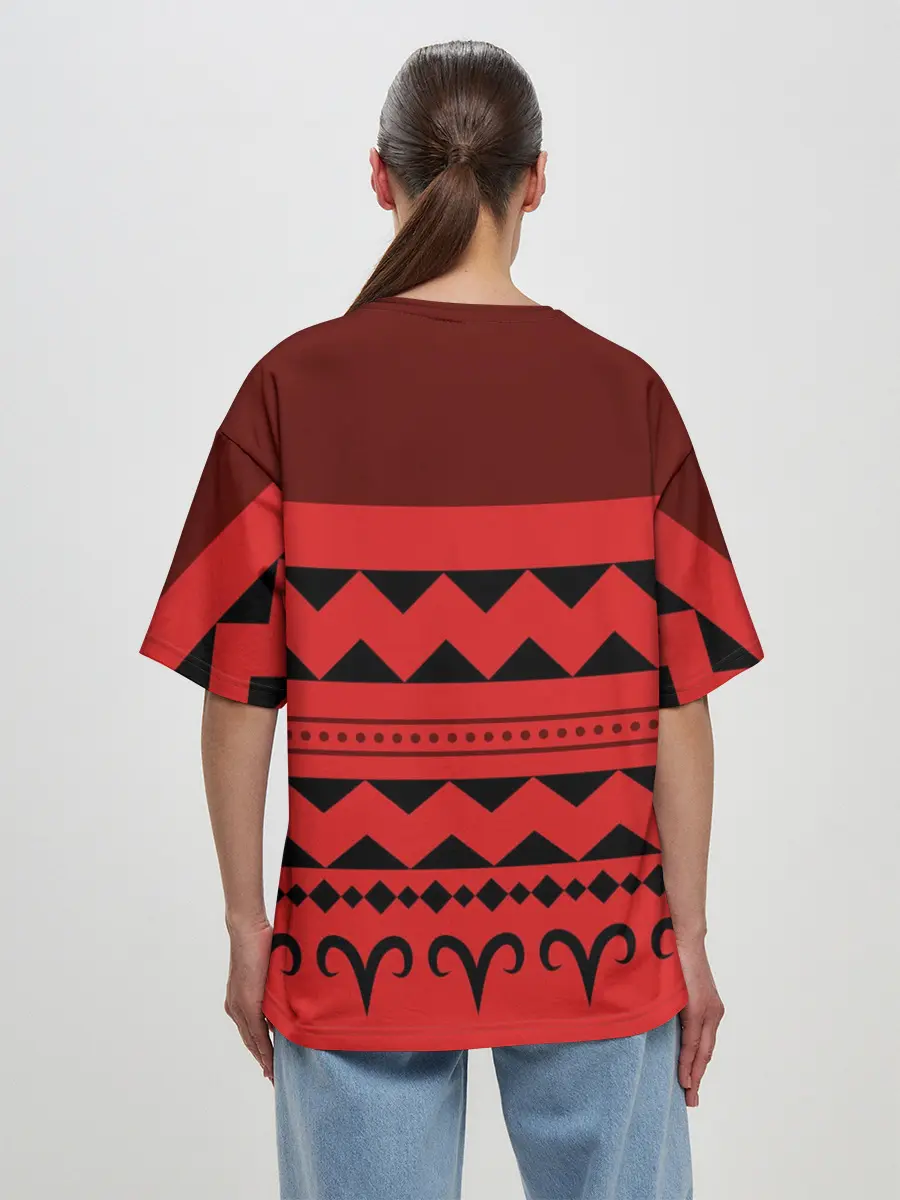 Женская футболка оверсайз / Отель Хазбин Чарли