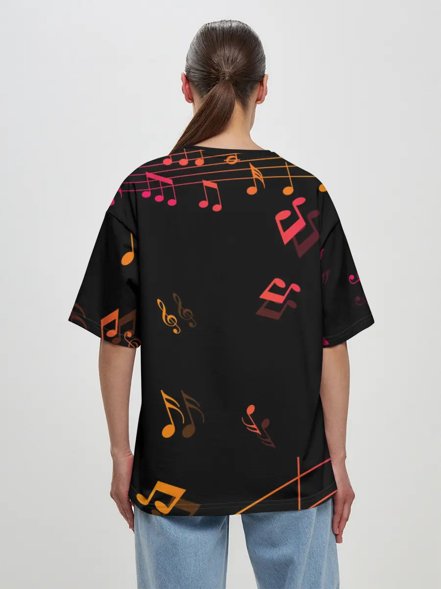 Женская футболка оверсайз / HAZBIN HOTEL ALASTOR.