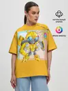 Женская футболка оверсайз / Transformers