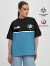 Женская футболка оверсайз / BMW / БМВ