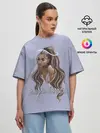 Женская футболка оверсайз / Ariana Grande