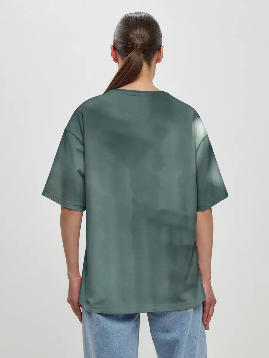 Женская футболка оверсайз / Ведьмак Геральт