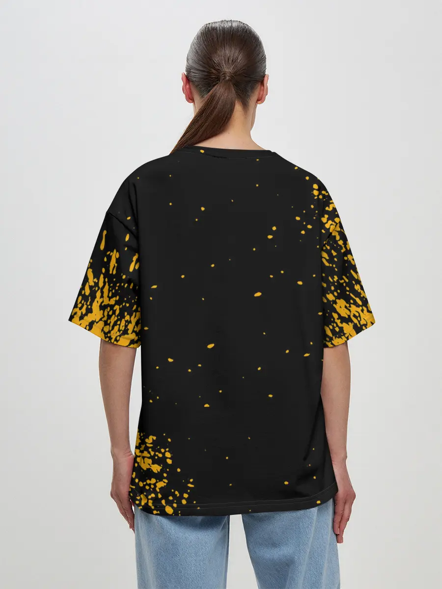 Женская футболка оверсайз / КОРОНАВИРУС | nCoV