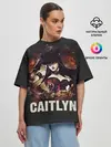 Женская футболка оверсайз / Caitlyn