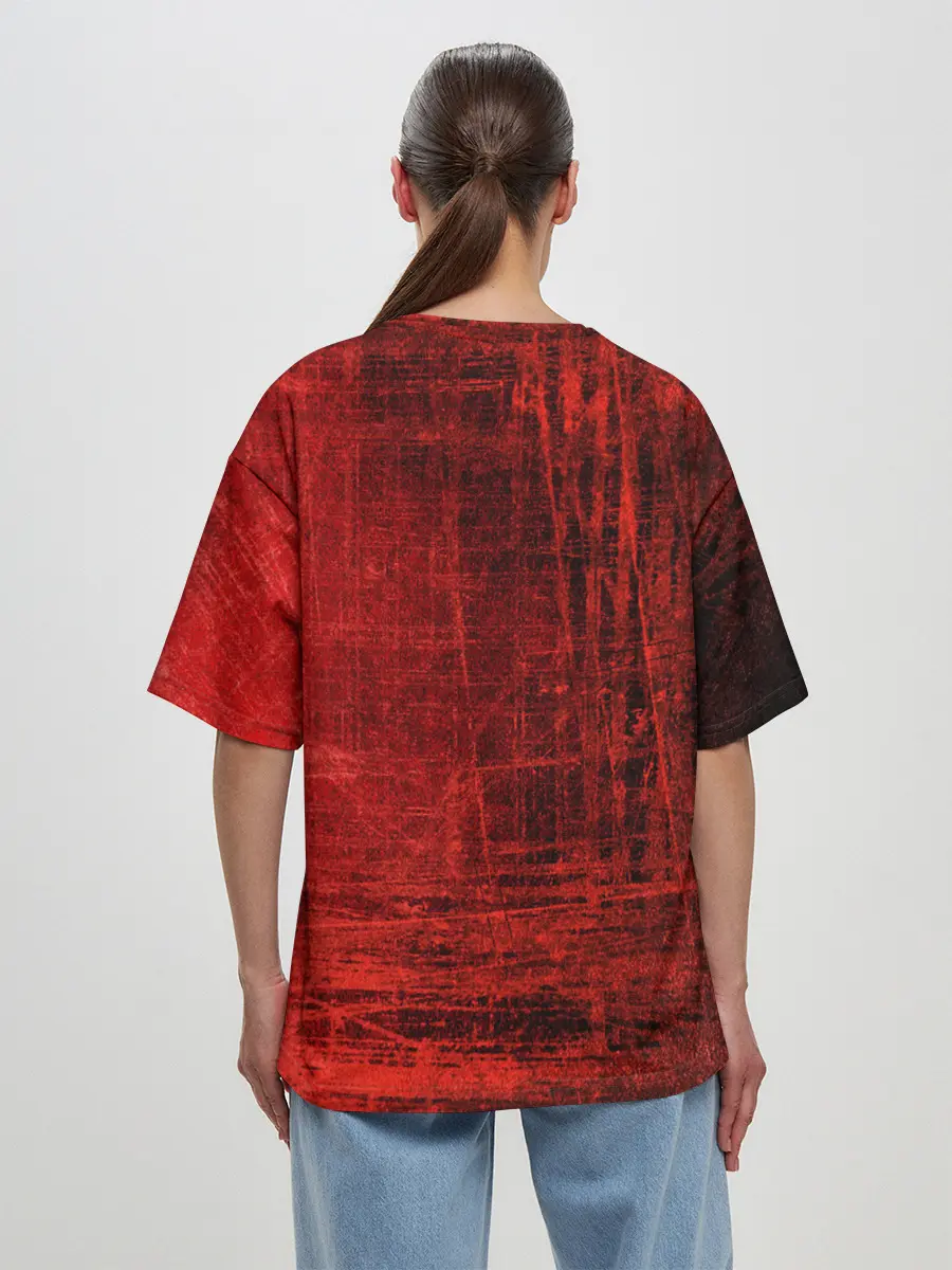 Женская футболка оверсайз / Three Days Grace