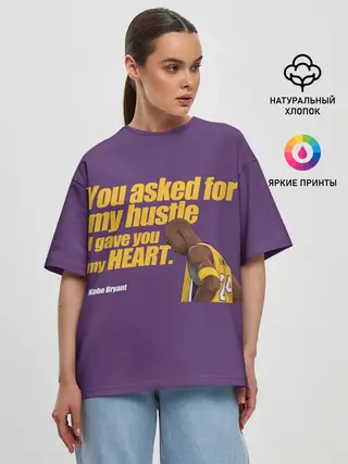 Женская футболка оверсайз / Kobe Bryant