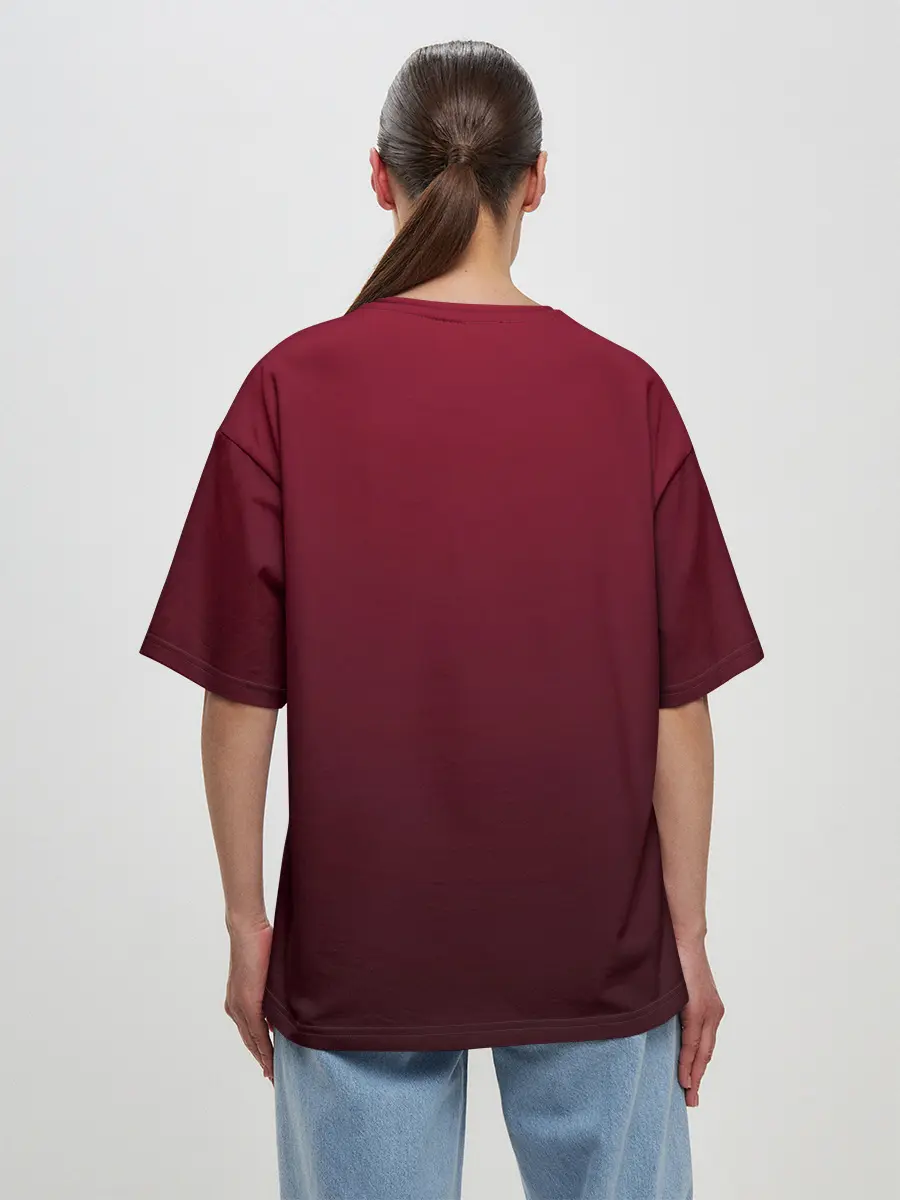 Женская футболка оверсайз / Doom