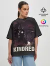 Женская футболка оверсайз / Kindred