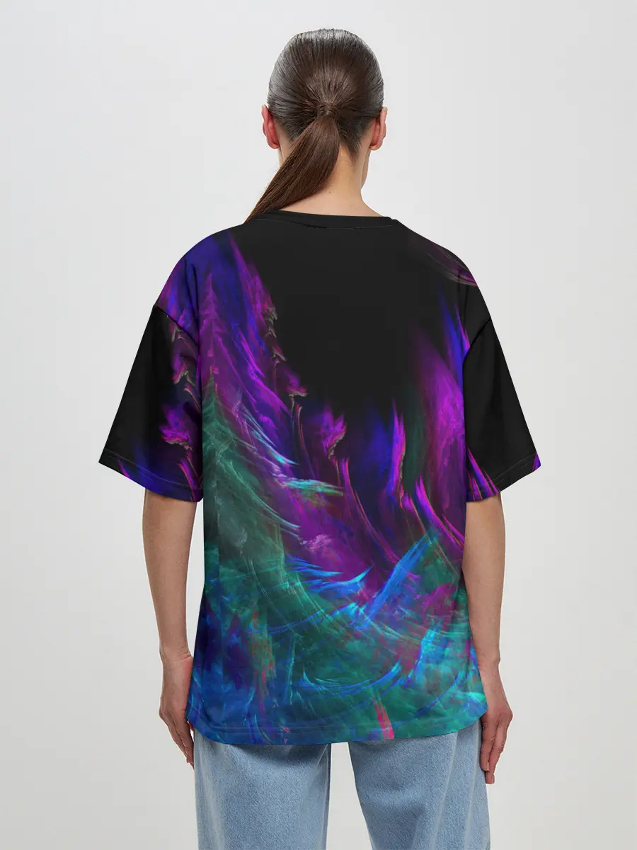 Женская футболка оверсайз / The Outsider