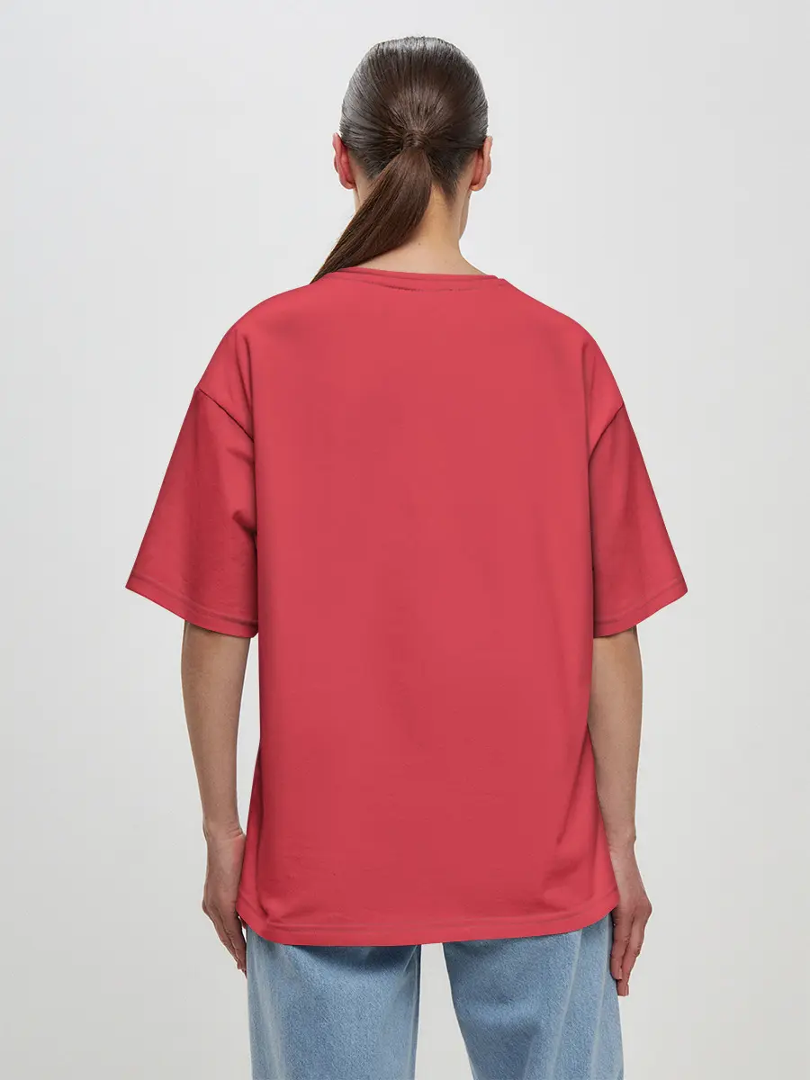 Женская футболка оверсайз / Floyd Mayweather