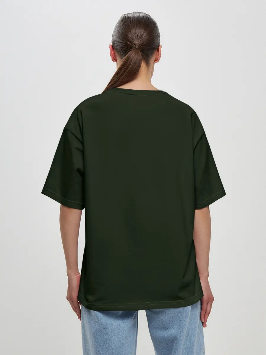 Женская футболка оверсайз / Медуза Горгона