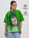 Женская футболка оверсайз / БИЛЛИ АЙЛИШ