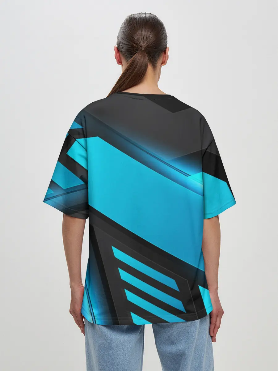 Женская футболка оверсайз / MERCEDES-BENZ | МЭРСЭДЭС