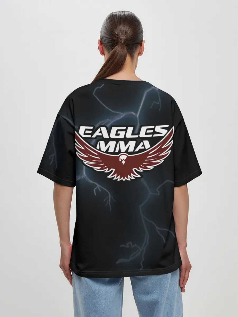 Женская футболка оверсайз / ХАБИБ