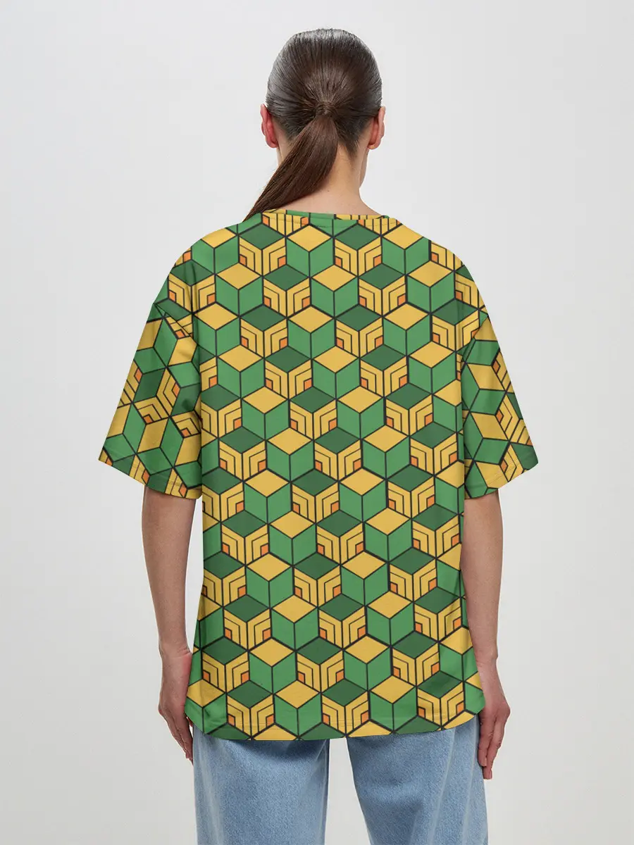 Женская футболка оверсайз / ГИЮ ТОМИОКА | GIUY TOMIOKA