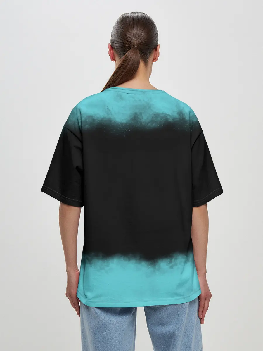 Женская футболка оверсайз / Крылья Ангела