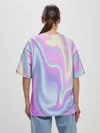 Женская футболка оверсайз / Vaporwave